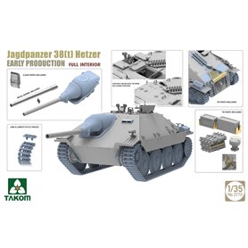 Takom 1:35 Jagdpanzer 38(t) Hetzer - EARLY PRODUCTION W/FULL INTERIOR