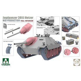 Takom 1:35 Jagdpanzer 38(t) Hetzer - MID PRODUCTION W/FULL INTERIOR