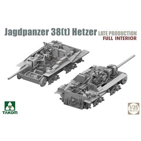 Takom 1:35 Jagdpanzer 38(t) Hetzer - LATE PRODUCTION W/FULL INTERIOR