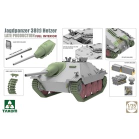 Takom 1:35 Jagdpanzer 38(t) Hetzer - LATE PRODUCTION W/FULL INTERIOR