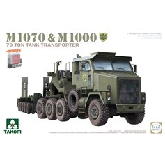 Takom 1:72 M1070 AND M1000 70 TON TANK TRANSPORTER 