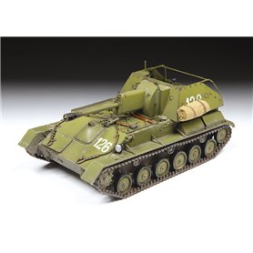 Zvezda 1:35 SU-76M - SOVIET SELF-PROPELLED GUN
