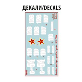 Zvezda 1:35 SU-76M - SOVIET SELF-PROPELLED GUN