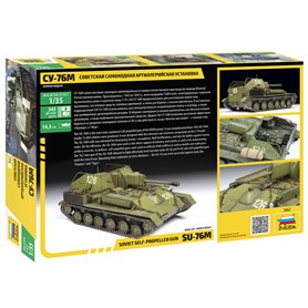 Zvezda 1:35 SU-76M - SOVIET SELF-PROPELLED GUN