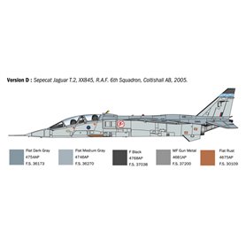 Italeri 1470 Jaguar T.2 R.A.F.Trainer