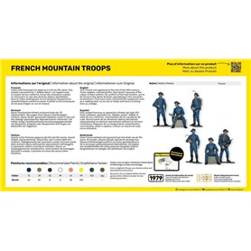 Heller 57223 Starter Kit - French Mountain Troops