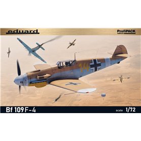 Eduard 1:72 Messerschmitt Bf-109 F-4 - ProfiPACK edition
