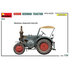Mini Art 1:24 D8506 - GERMAN TRACTOR W/ROOF