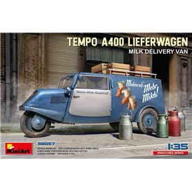 Mini Art 1:35 Tempo A400 Lieferwagen - MILK DELIVERY VAN