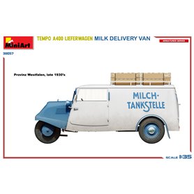 Mini Art 1:35 Tempo A400 Lieferwagen - MILK DELIVERY VAN