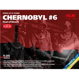 ICM 1:35 CHERNOBYL 6 - FEAT OF DIVERS