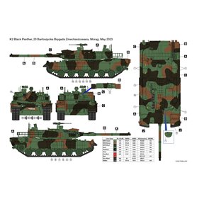 Hobby 2000 35004 K2 'Black Panther' Polish Army