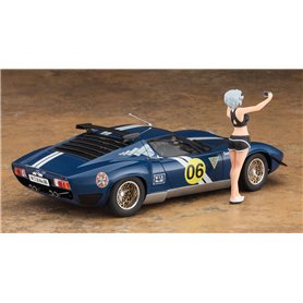 Hasegawa 1:24 WILD EGG GIRLS - Lamborghini Jota SVR - SASHA ILYUSHINA W/FIGURE