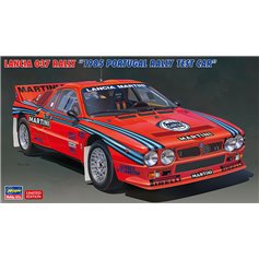 Hasegawa 1:24 Lancia 037 Rally - 1985 PORTUGAL RALLY TEST CAR - LIMITED EDITION 