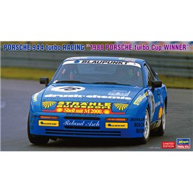 Hasegawa 1:24 Porsche 944 turbo Racing - 1988 PORSCHE TURBO CUP WINNER - LIMITED EDITION
