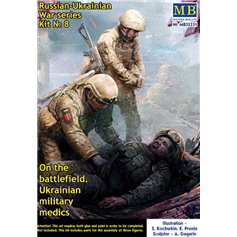 MB 1:35 RUSSIAN-UKRAINIAN WAR SERIES - On The Battlefield - Ukrainian Military Medics