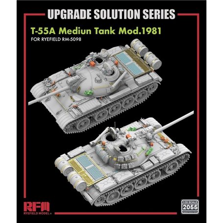 RFM 1:35 UPGRADE SOLUTION SERIES do T-55A MEDIUM TANK MODEL 1981