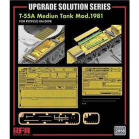 RFM 1:35 UPGRADE SOLUTION SERIES do T-55A MEDIUM TANK MODEL 1981