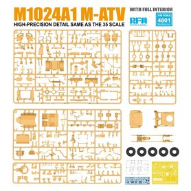 RFM 1:48 M1240A1 M-ATV MRAP - ALL TERRAIN VEHICLE