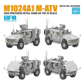 RFM 1:48 M1240A1 M-ATV MRAP - ALL TERRAIN VEHICLE