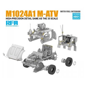 RFM 1:48 M1240A1 M-ATV MRAP - ALL TERRAIN VEHICLE