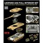 RFM 5093 Leopard 2A6 Full Interior Set with Ukraine Decal for RFM-5065/76 (Tank Not included)