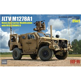 RFM 1:35 JLTV M1278A1 - HEAVY GUN CARRIER MODIFICATION W/M153 CROWS II