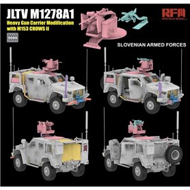 RFM 5099 JLTV M1278A1 Heavy Gun Carrier Modification with M153 CROWS II 2 in 1 Slovenian Armed Forces U.S. Army