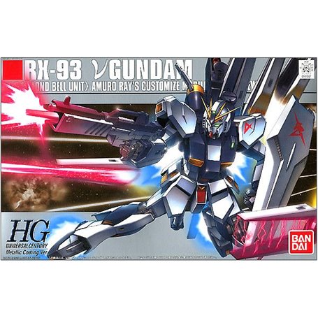 Bandai 55613 HGUC 1/144 RX-93 NU GUNDAM METALLIC COATING VER. GUN55613