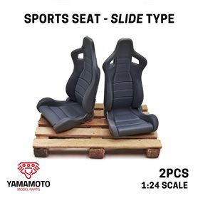 Yamamoto YMPTUN113 SPORT SEATS - SLIDE TYPE - 2pcs. 
