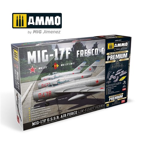 Ammo 1:48 MIG-17F LIM-5 U.S.S.R.-G.D.R. Premium Edition