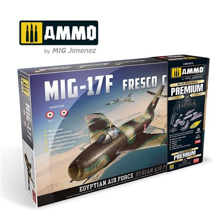 Ammo of MIG 1:48 MIG-17F Egypt-Syria Premium Edition