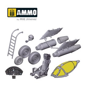 Ammo of MIG 1:48 MIG-17F Egypt-Syria Premium Edition