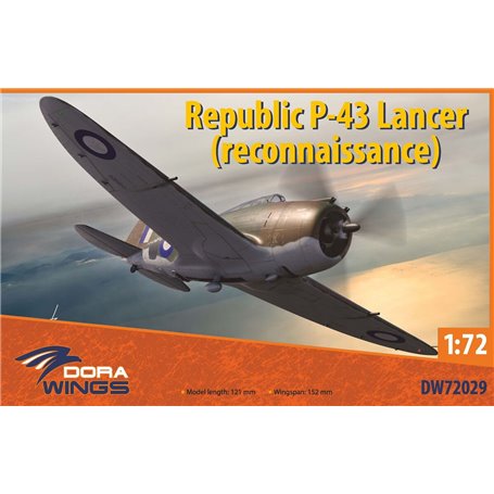 Dora Wings 72029 Republic P-43 Lancer (Reconnaissance)