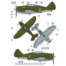 Dora Wings 72029 Republic P-43 Lancer (Reconnaissance)