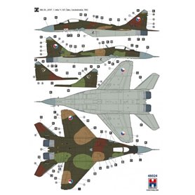 Hobby 2000 1:48 MiG-29 - CZECH AND SLOVAK AIR FORCE