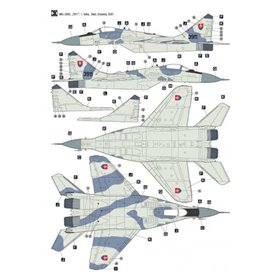 Hobby 2000 1:48 MiG-29 - CZECH AND SLOVAK AIR FORCE