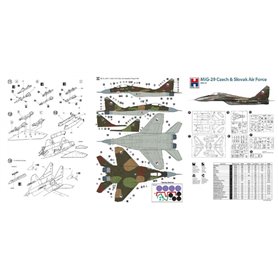 Hobby 2000 1:48 MiG-29 - CZECH AND SLOVAK AIR FORCE