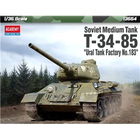 Academy 1:35 T-34/85 - URAL TANK FACTORY NO.183