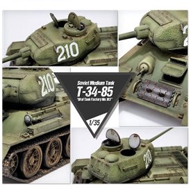 Academy 1:35 T-34/85 - URAL TANK FACTORY NO.183