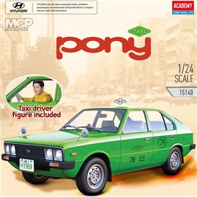 Academy 1:24 Hyundai Pony Taxi