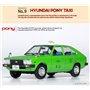 Academy 15140 Hyundai Pony Taxi - 1/24