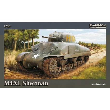 Eduard 1:35 M4A1 Sherman ProfiPACK 