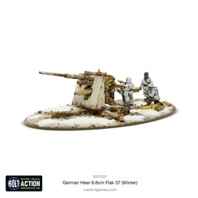 Bolt Action Działo przeciwpancerne 88mm Flak.37 - WINTER