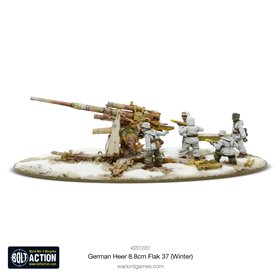 Bolt Action Działo przeciwpancerne 88mm Flak.37 - WINTER
