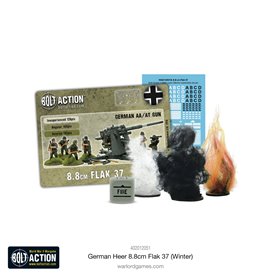 Bolt Action Działo przeciwpancerne 88mm Flak.37 - WINTER