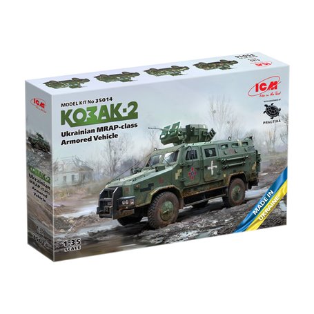 ICM 35014 Kozak-2 Ukrainian MRAP-Class Armored Vehicle