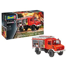 Revell 07512 1/24 Mercedes-Benz Unimog U1300L TLF 8/18