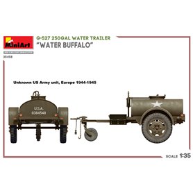 Mini Art 1:35 G-527 Water Bufaalo - 250GAL WATER TRAILER