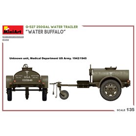 Mini Art 1:35 G-527 Water Bufaalo - 250GAL WATER TRAILER